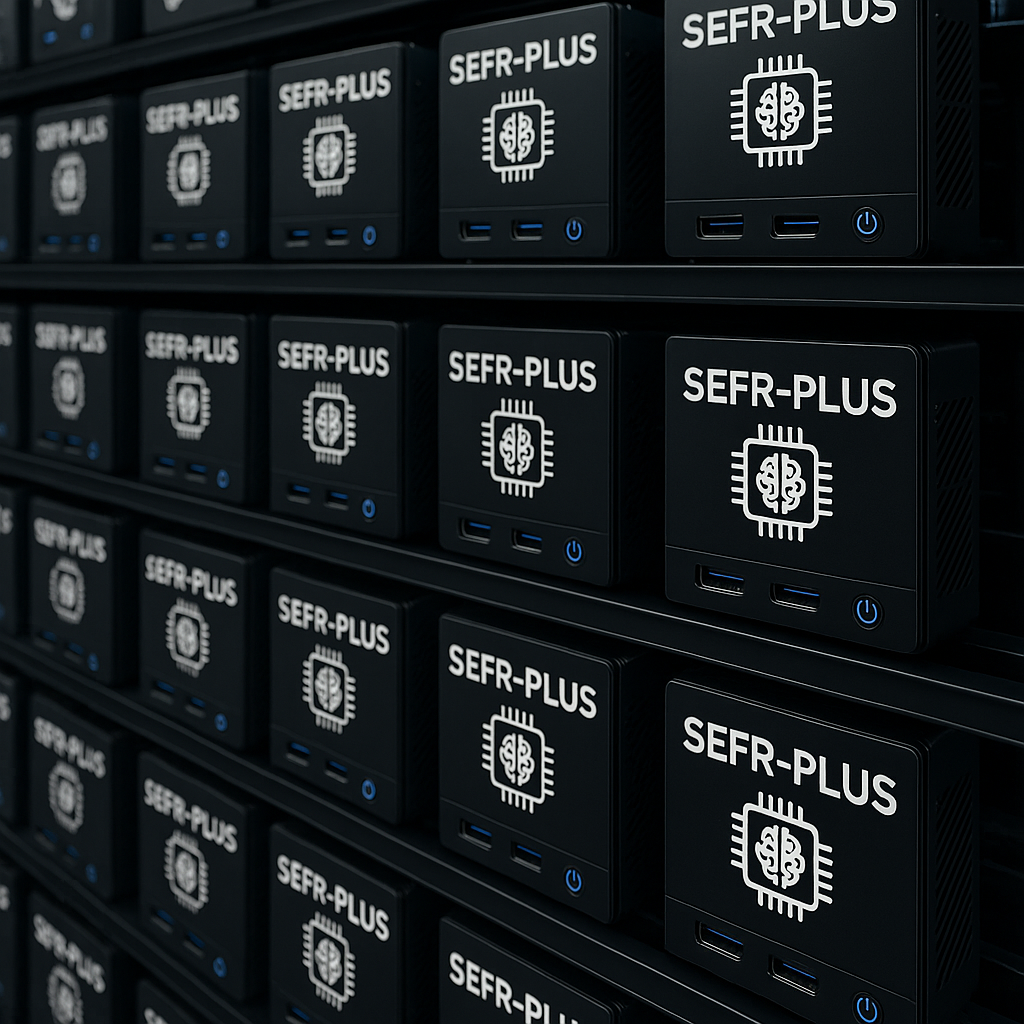 Cluster SEFR-PLUS - Configuration physique